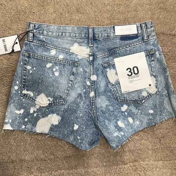 Re/done 70's Levi’s vintage high-waisted denim shorts NWT - Picture 4 of 8